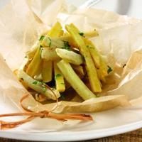 Papillote de racines oubliées Papillote de racines oubliées
