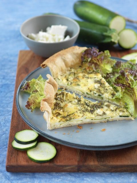 Quiche courgette et fromage de brebis - Recette à Prix Engagés Août 2023